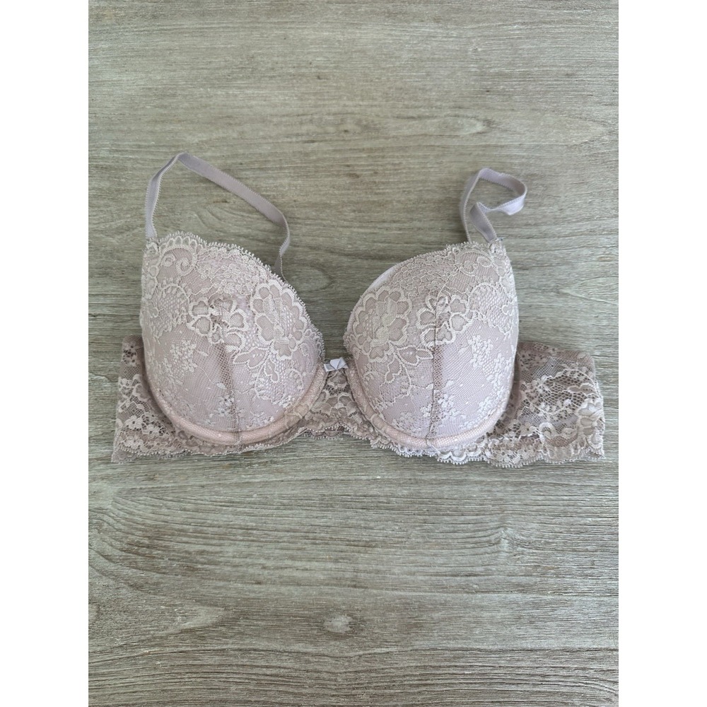 Victoria's Secret Angels Push-up Bra Size 36B lace underwire